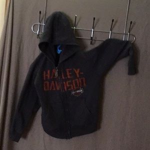 Harley Davidson zipper sweatshirt. XS